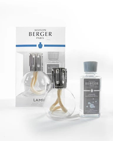 Bingo Lampe Berger Set Clear with so neutral refill