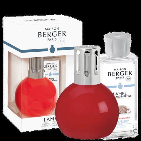 Bingo Lampe Berger Set with cotton caress refill