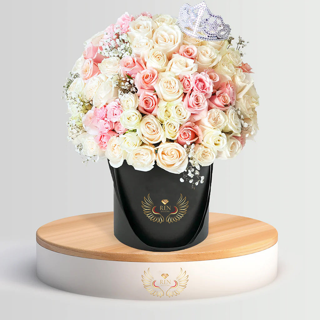 Light Shade Rose Arrangement