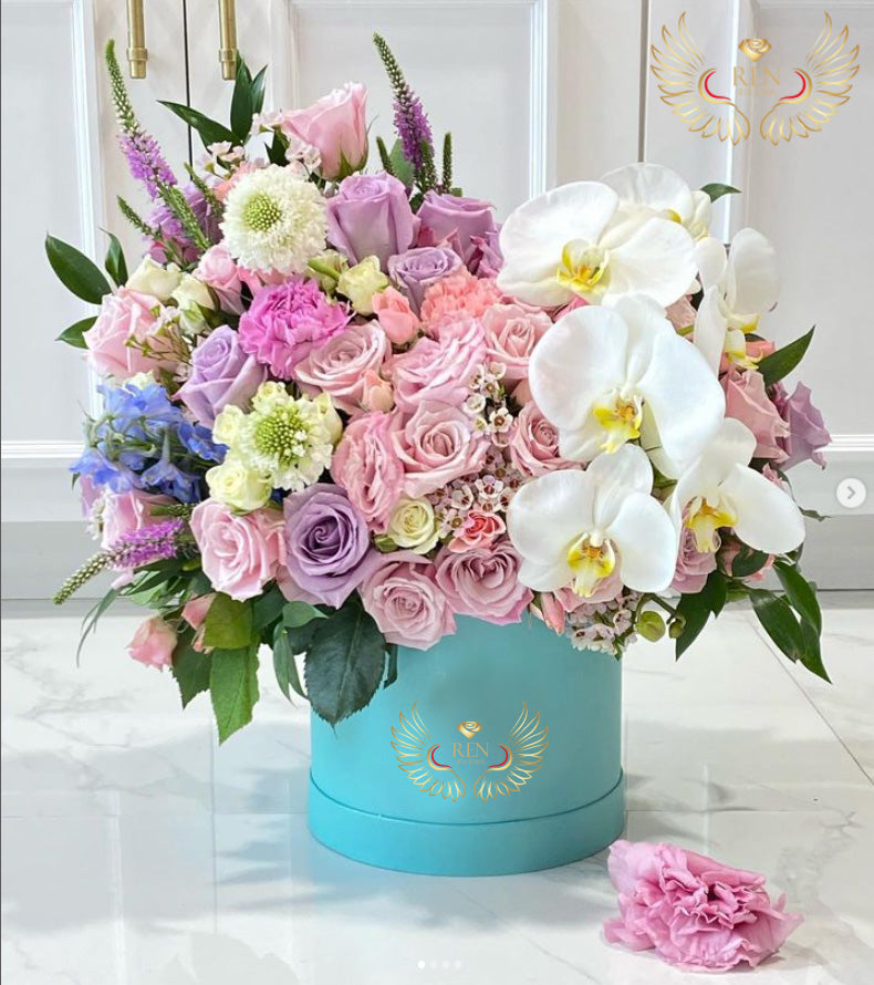 Rose, Phalaenopsis mix Bouquet