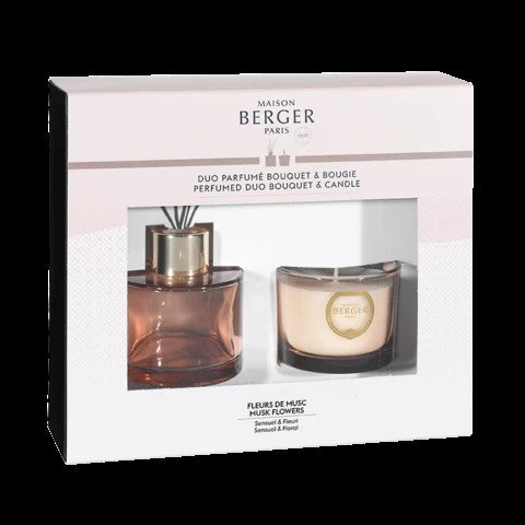 Senso Reed Mini Duo Set - Bouquet and Candle