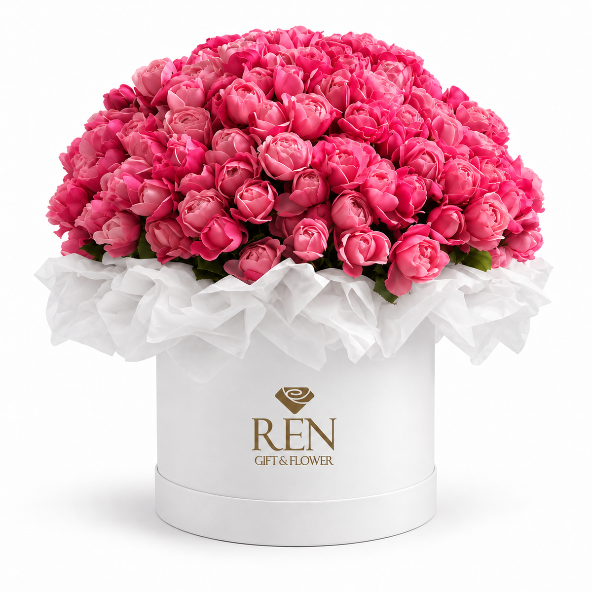 Rose Majeste Hatbox