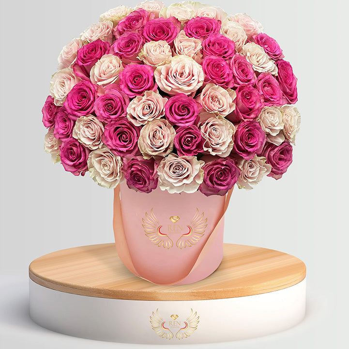 Pink Rose Arrangement