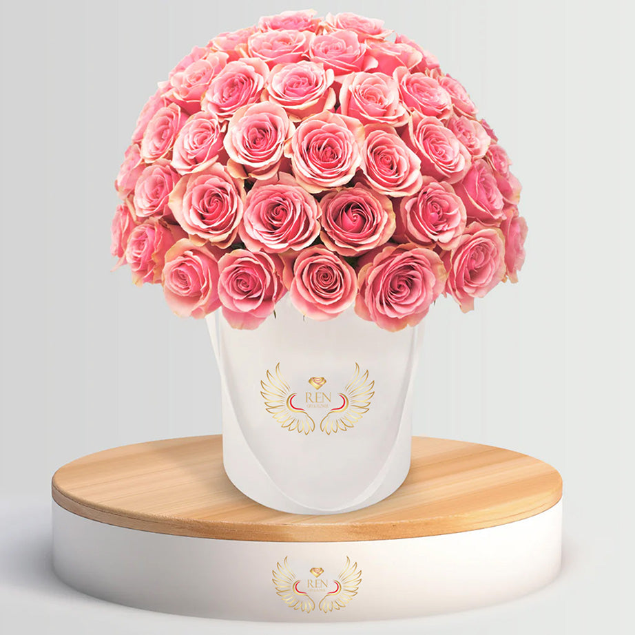 Pink Rose Arrangement