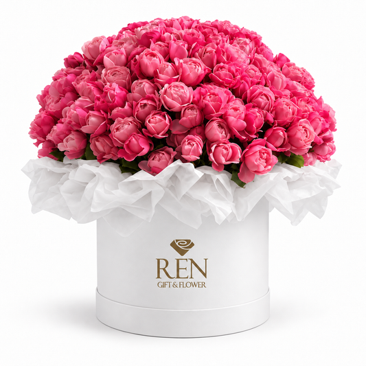 Rose Majeste Hatbox